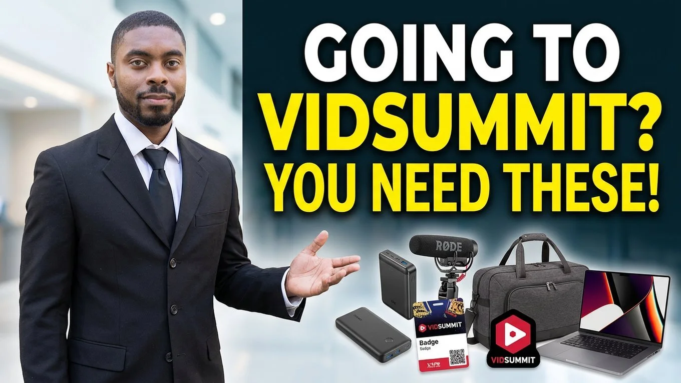 10 Items You NEED To Make The Most Out Of Vidsummit 2026!
