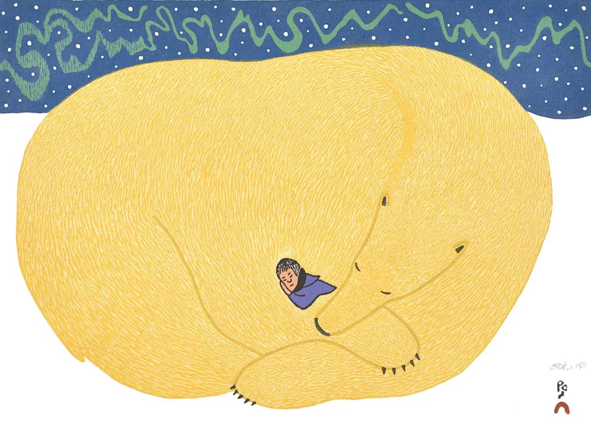 Art Print: Tiguaq (Adopted) by Ningiukulu Teevee