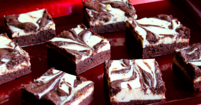 BLACK AND WHITE BROWNIES