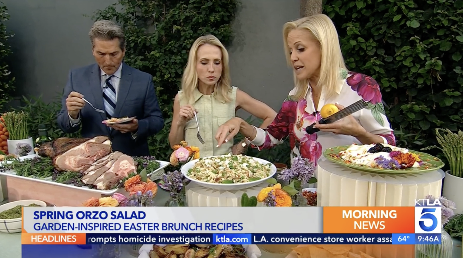 Garden-inspired Easter brunch recipes 