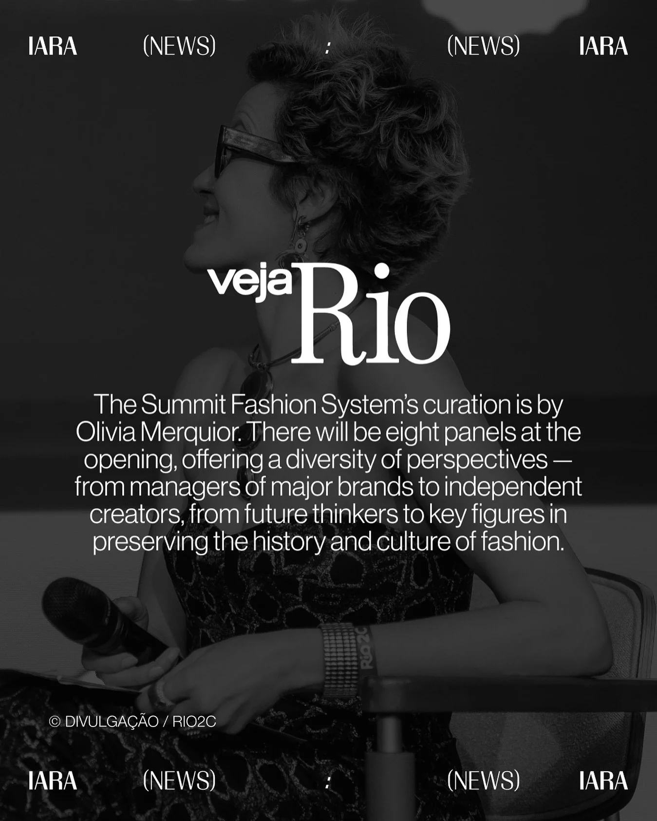 @summitfashionsystem featured in “Conheça alguns palestrantes anunciados para a próxima Rio2C” for @vejario.