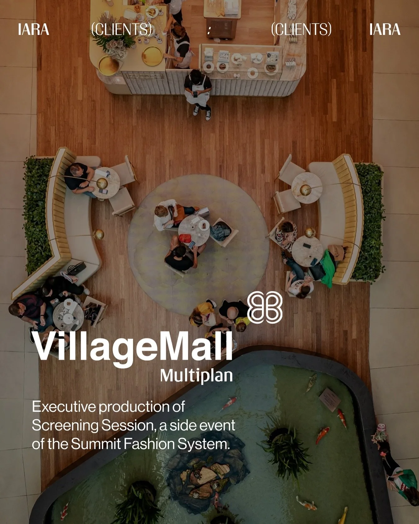 IARA collaborated with VillageMall and nk to create an exclusive screening session of the documentary Martin Margiela: In His Own Words, as part of the Summit Fashion System and Rio2C programming.
Held at the VillageMall in Rio de Janeiro, the event