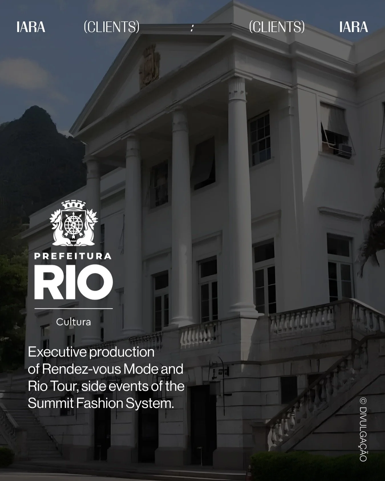 As part of a strategic effort to strengthen Rio de Janeiro’s position on the global fashion map, the Rio de Janeiro City Hall — through the Municipal Department of Culture and the Municipal Fashion Council — partnered with IARA to p