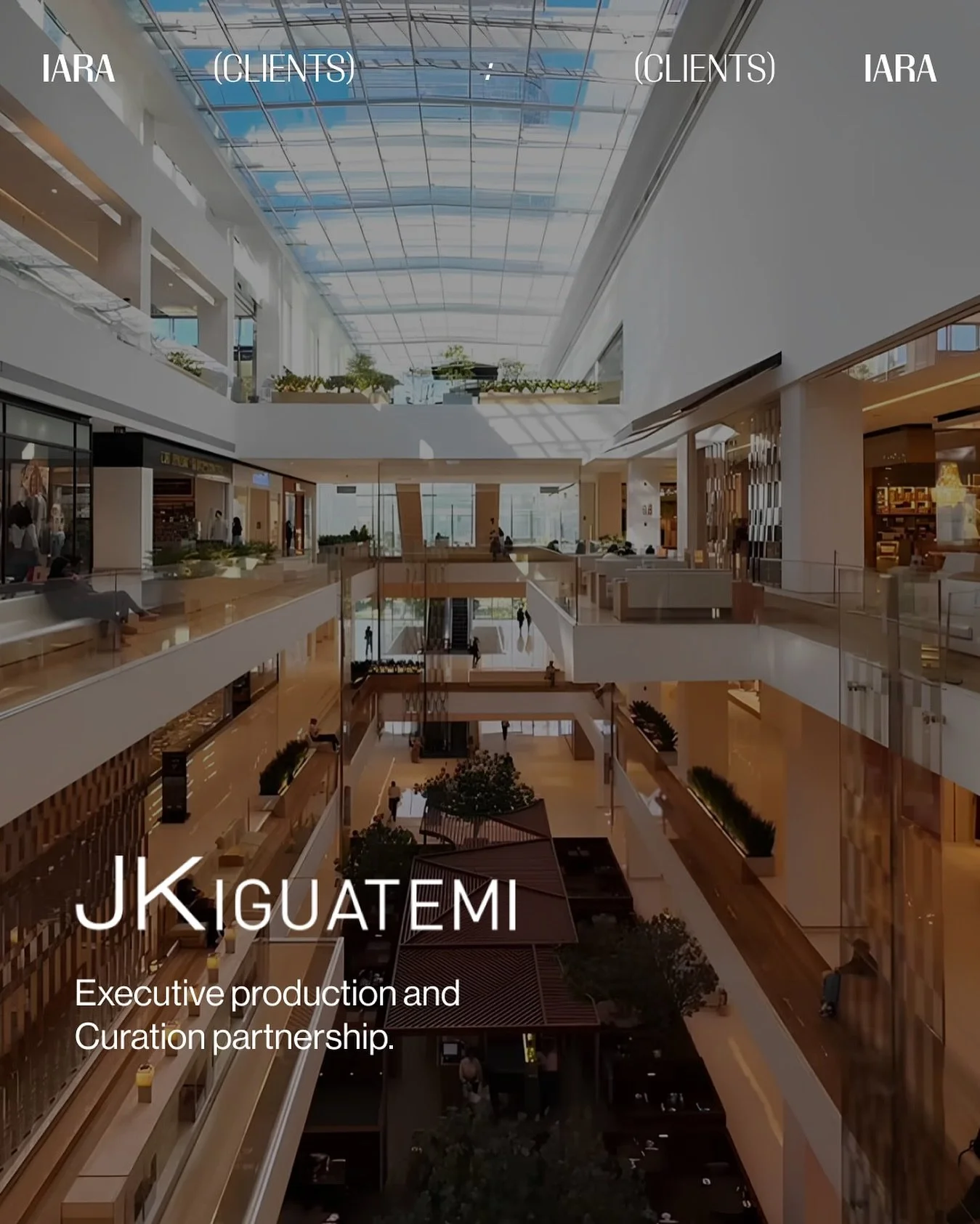 In May 2025, IARA partnered with JK Iguatemi to bring British designer and cultural voice Bella Freud to Brazil, enabling her participation in the Summit Fashion System and an exclusive panel with Dudu Bertholini for the upcoming edition of Iguatemi