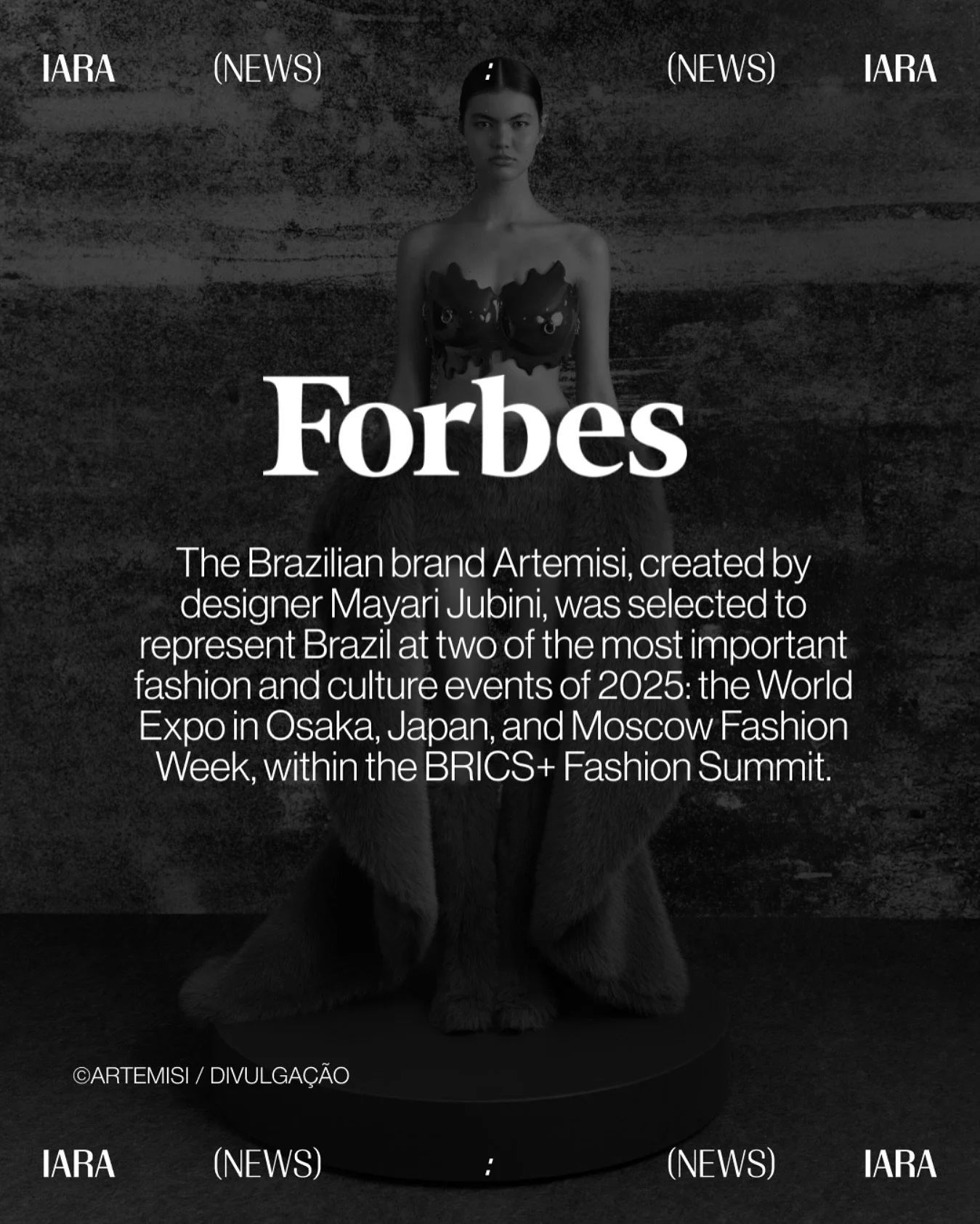 @oliviamerquior featured in &ldquo;Artemisi Leva sua Brasilidade ao Jap&atilde;o e &agrave; R&uacute;ssia&rdquo; by @forbesbr.