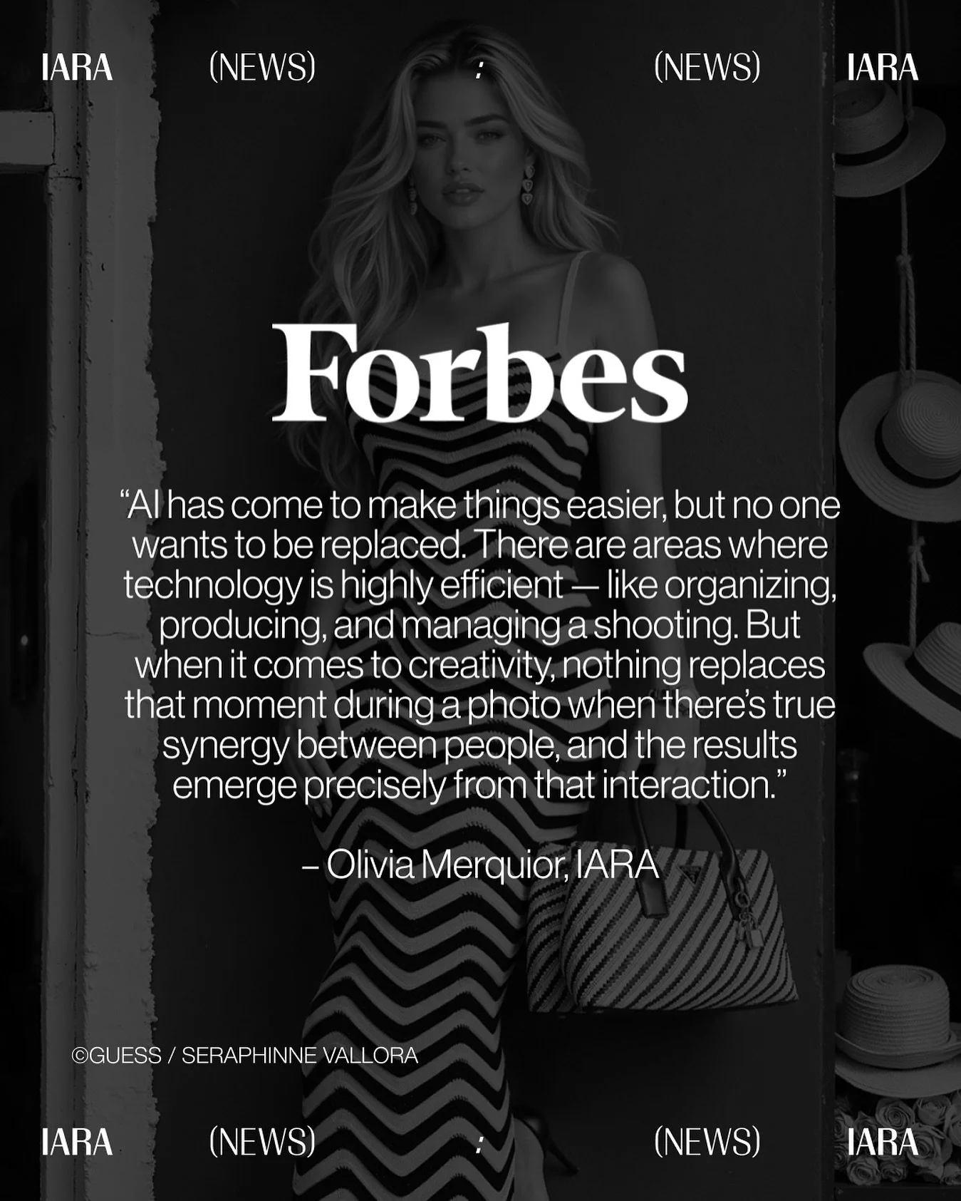 @oliviamerquior featured in &ldquo;Modelos feitas por IA chegam &agrave;s grandes marcas e come&ccedil;am a preocupar o mundo da moda&rdquo; by Luiz Gustavo Pacete for @forbesbr.