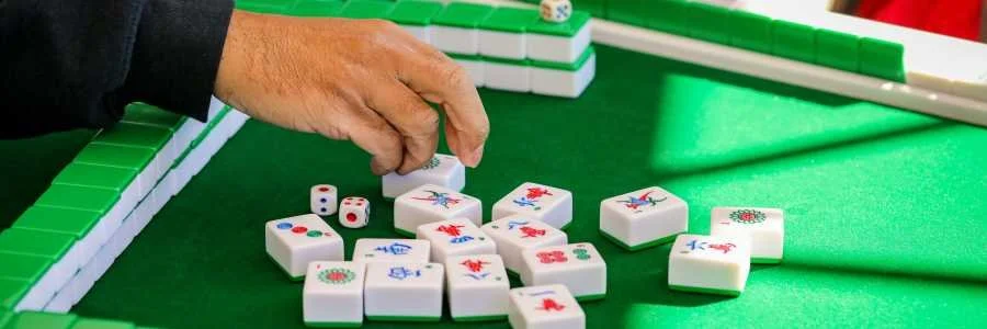 Mahjong at the Manotick Branch of the Ottawa Public Library