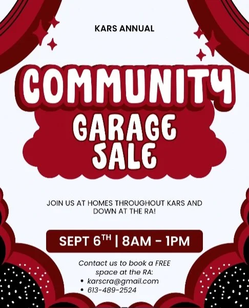 Kars Annual Community Garage Sale