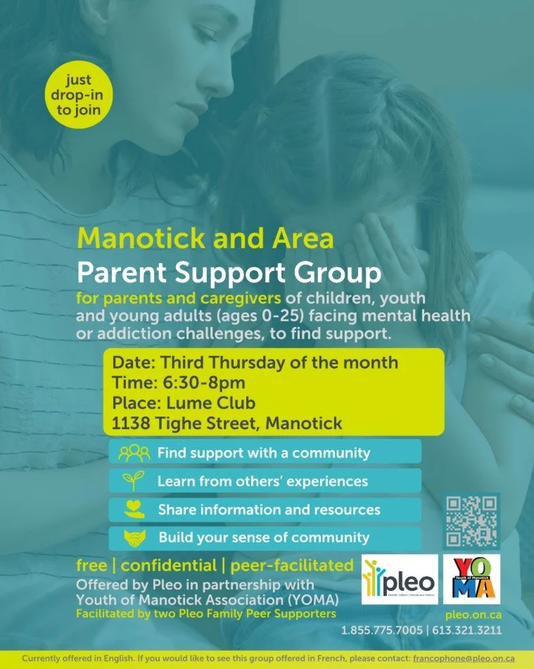 Manotick and Area Parent Support Group 