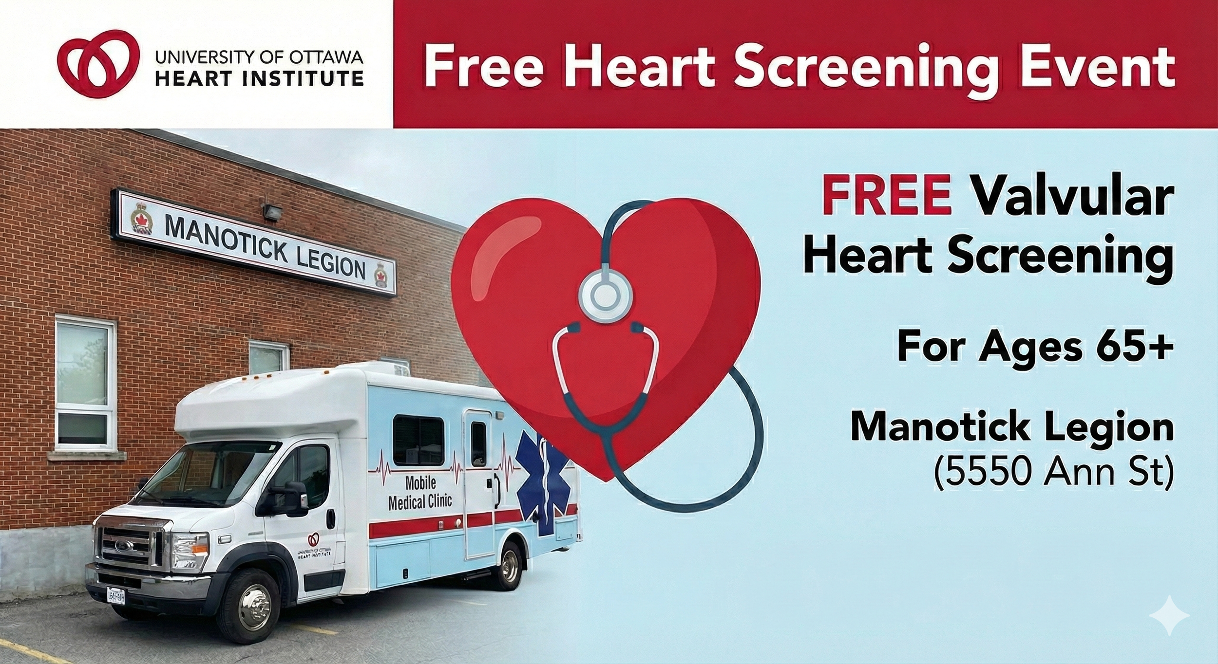 University of Ottawa Heart Institute Mobile Screening