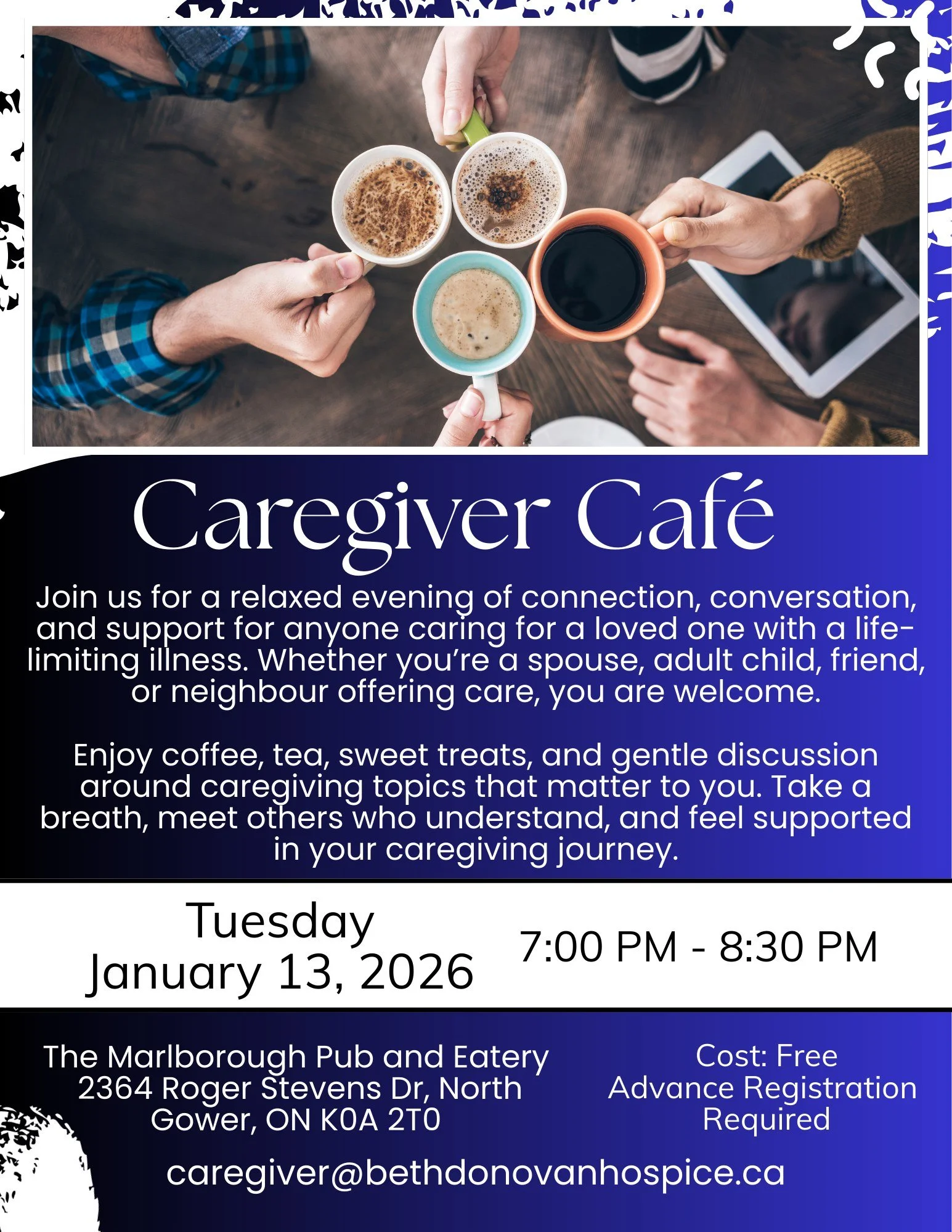 Beth Donovan Hospice Caregiver Café