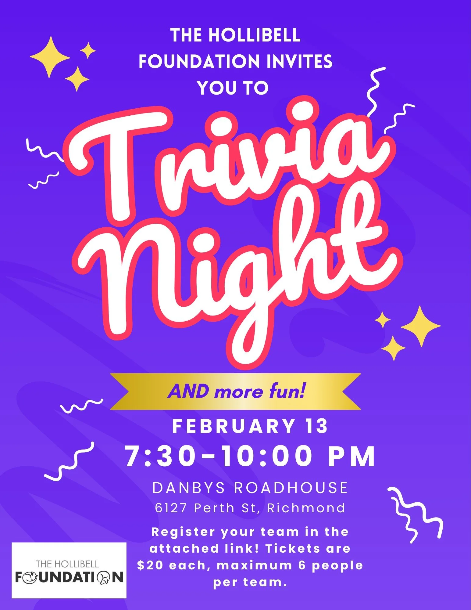 The Hollibell Foundation Trivia Night