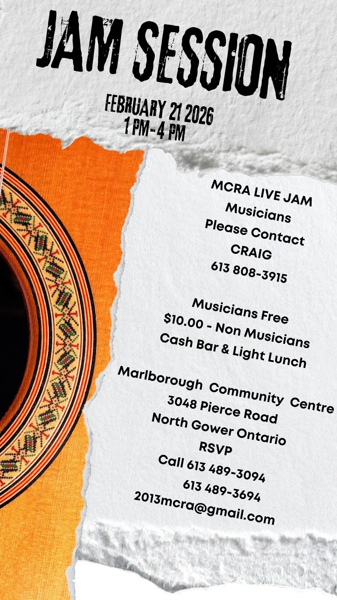 MCRA Jam Session