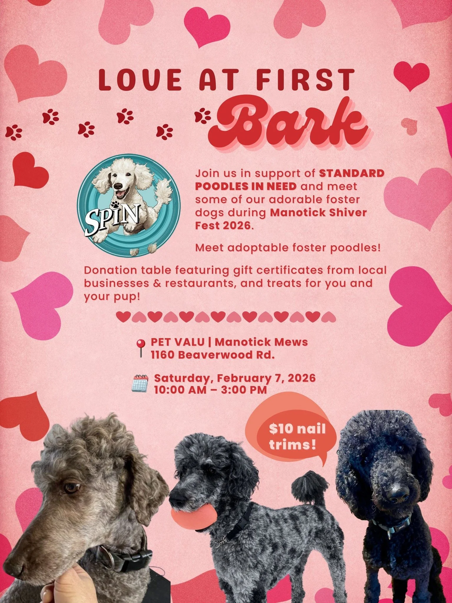 Love at First Bark at Manotick Shiverfest