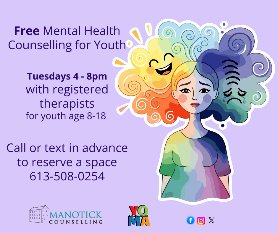 Free Mental Health Counselling for Youth 