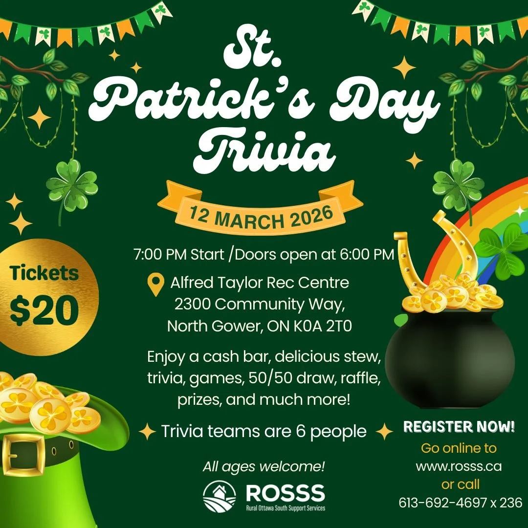 ROSSS St. Patrick’s Day Trivia Night 2026