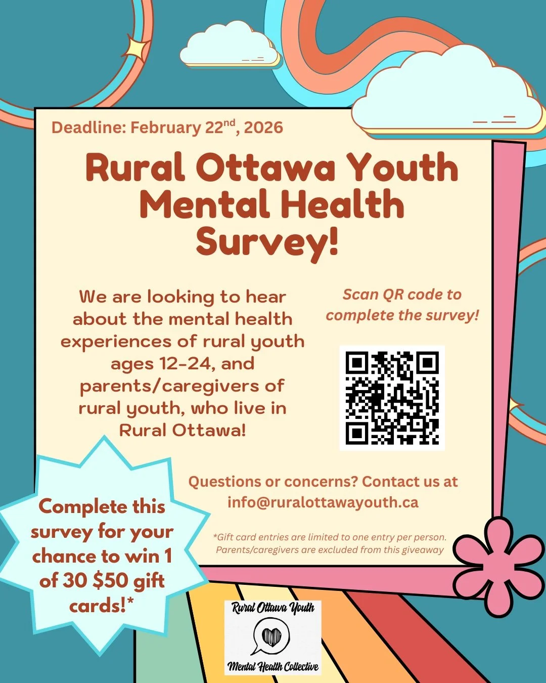 Rural Ottawa Youth Mental Health Check-in Survey