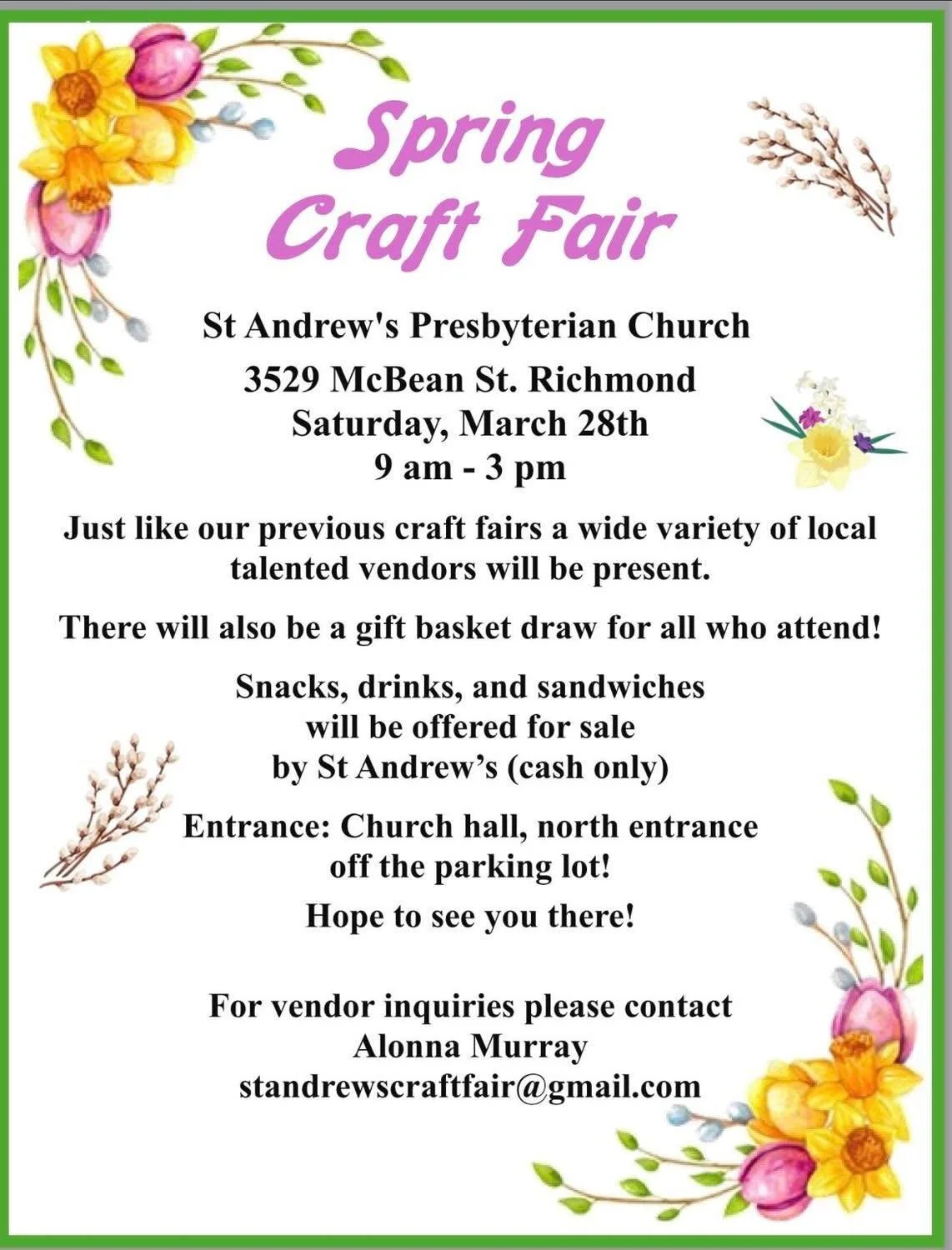 Spring Craft Fair
