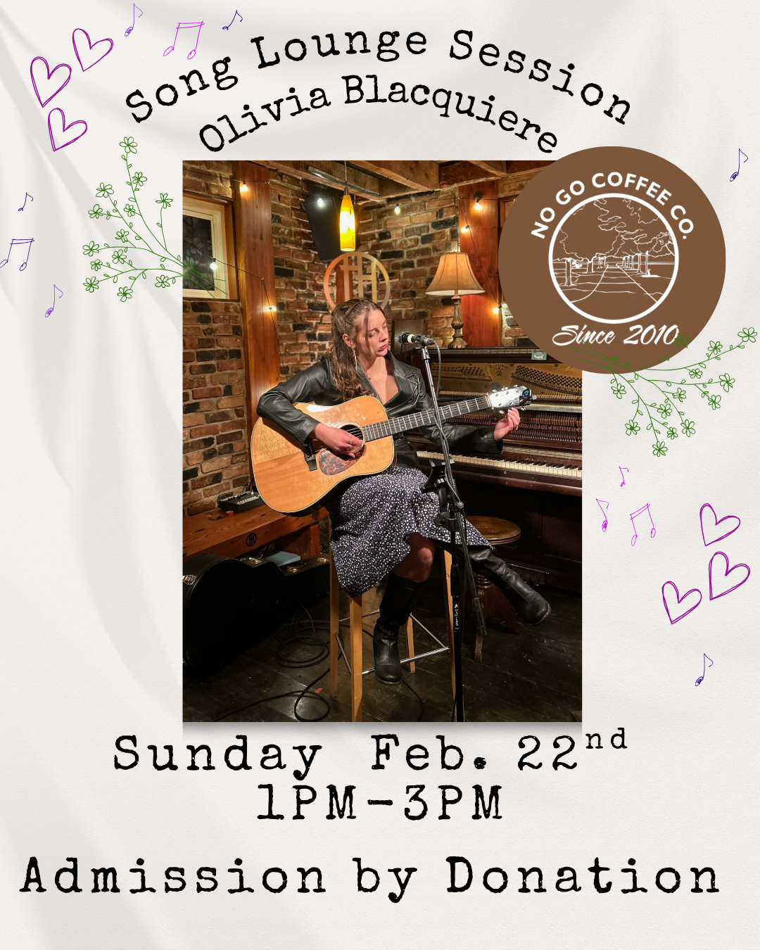 Song Lounge Session With Olivia Blacquiere