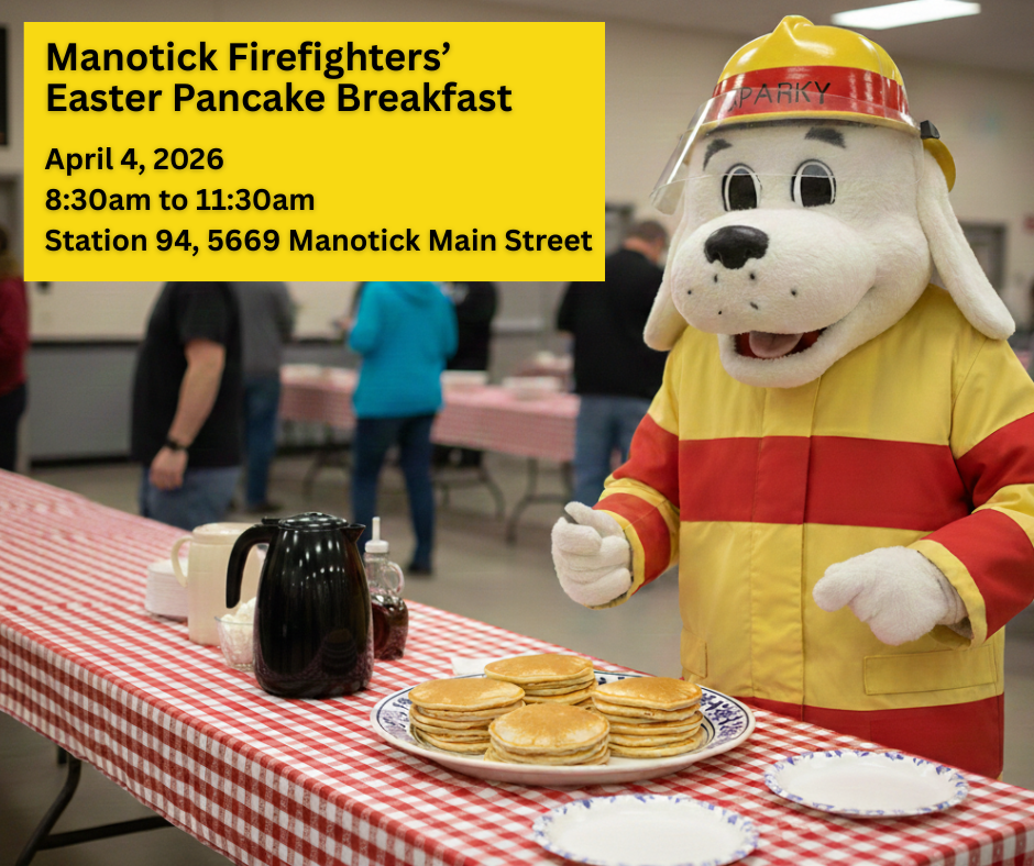 Manotick Firefighters' Easter Pancake Breakfast