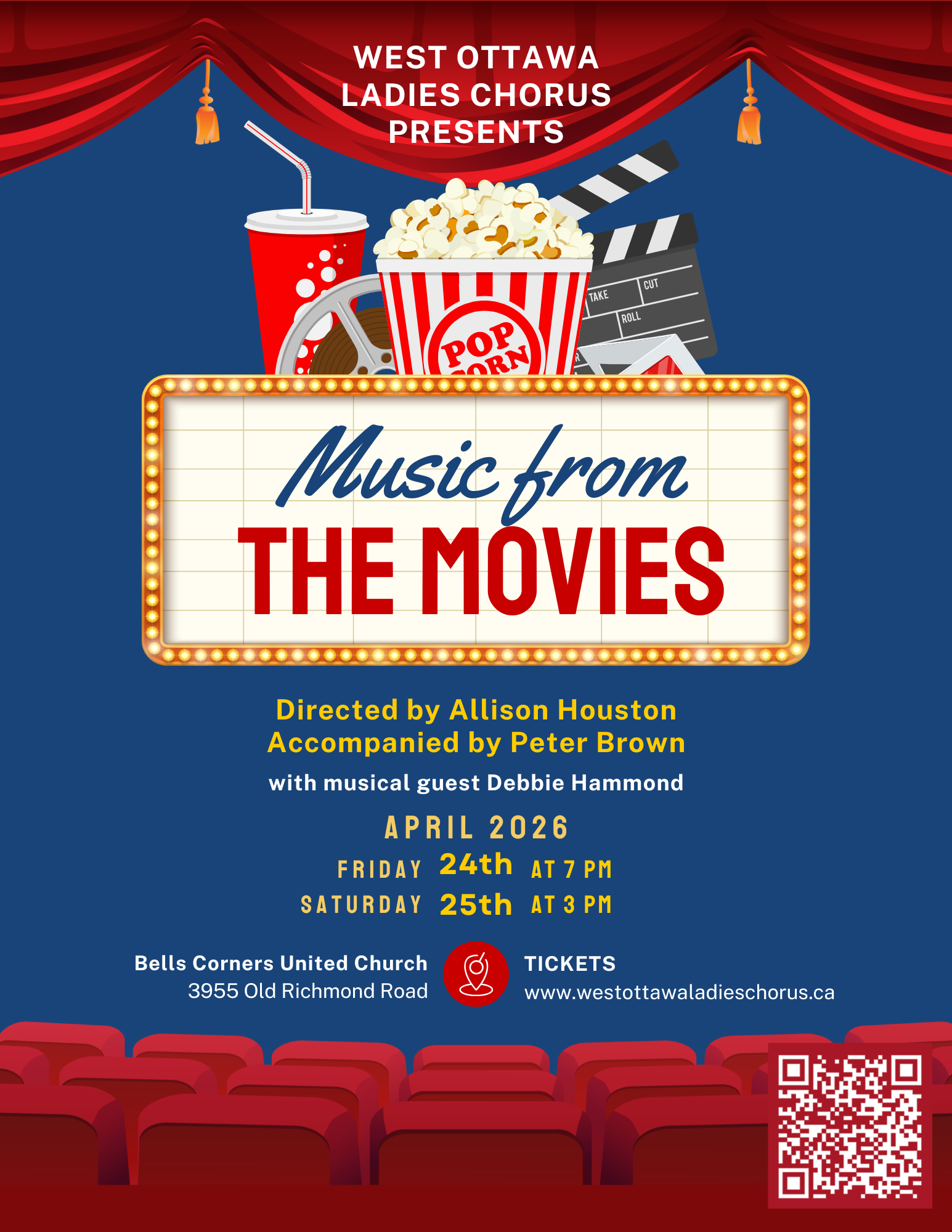 The West Ottawa Ladies Chorus presents Music from the Movies 