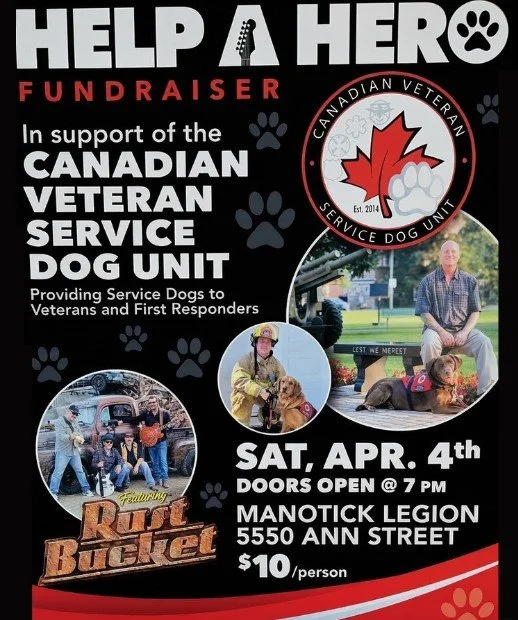 Canadian Veteran Service Dog Fundraiser 