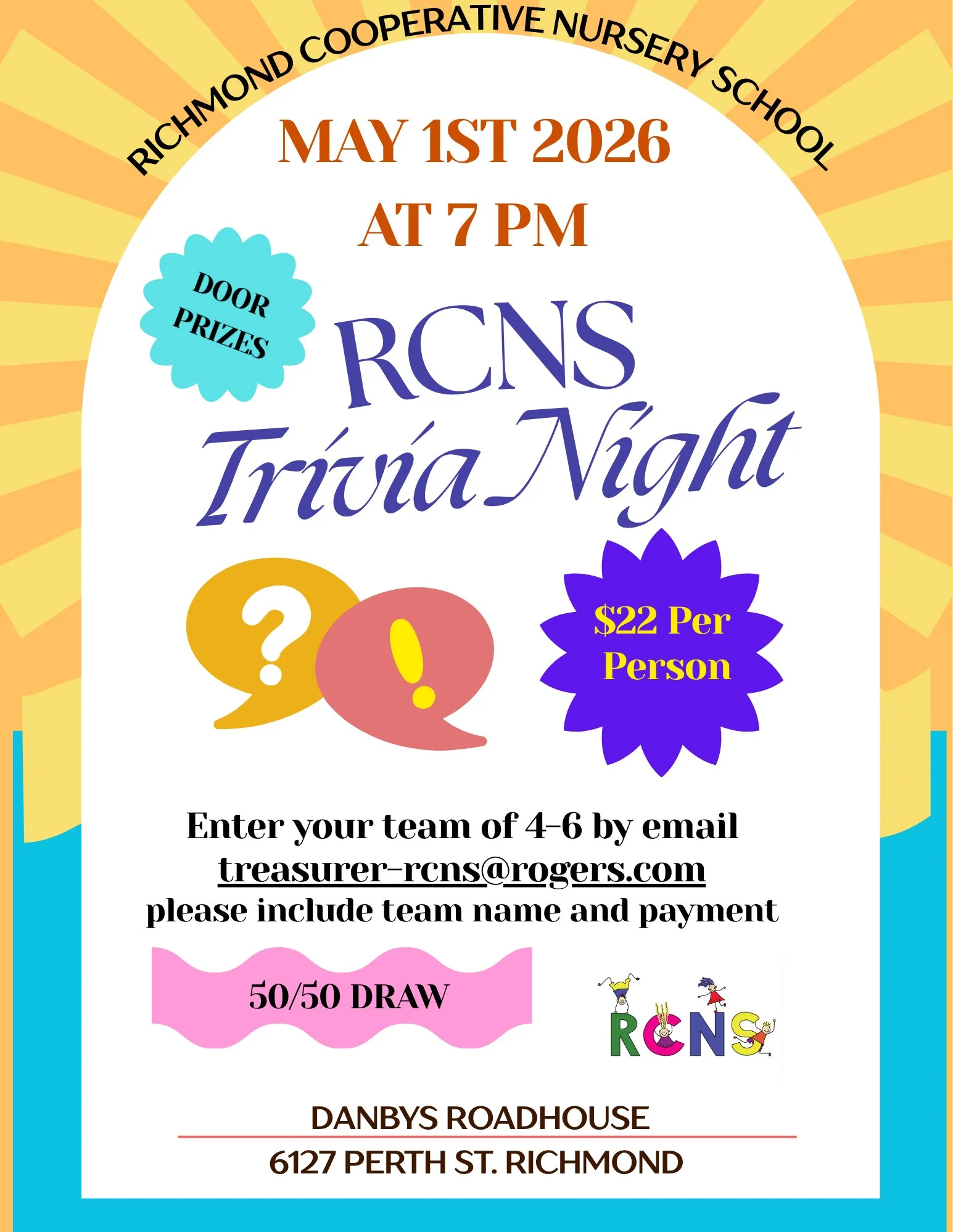 The Richmond Cooperative Nursery School's Trivia Night