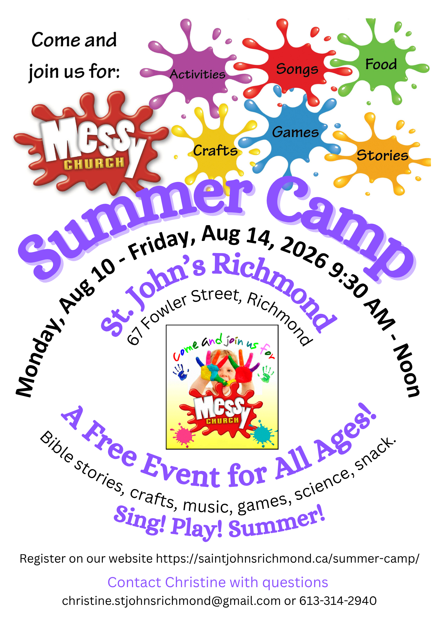 Messy Church Summer Camp