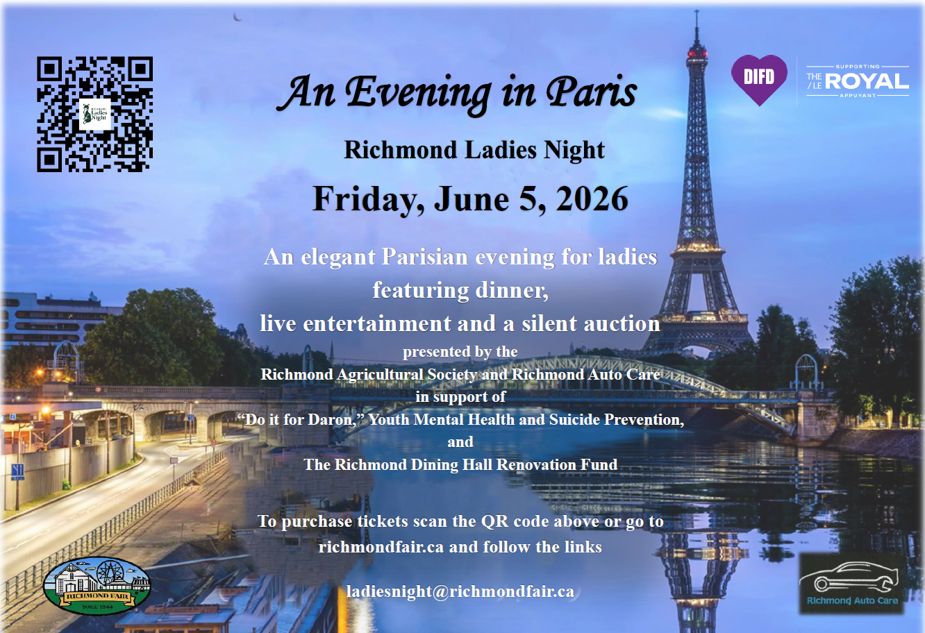 An Evening in Paris – Richmond Ladies Night