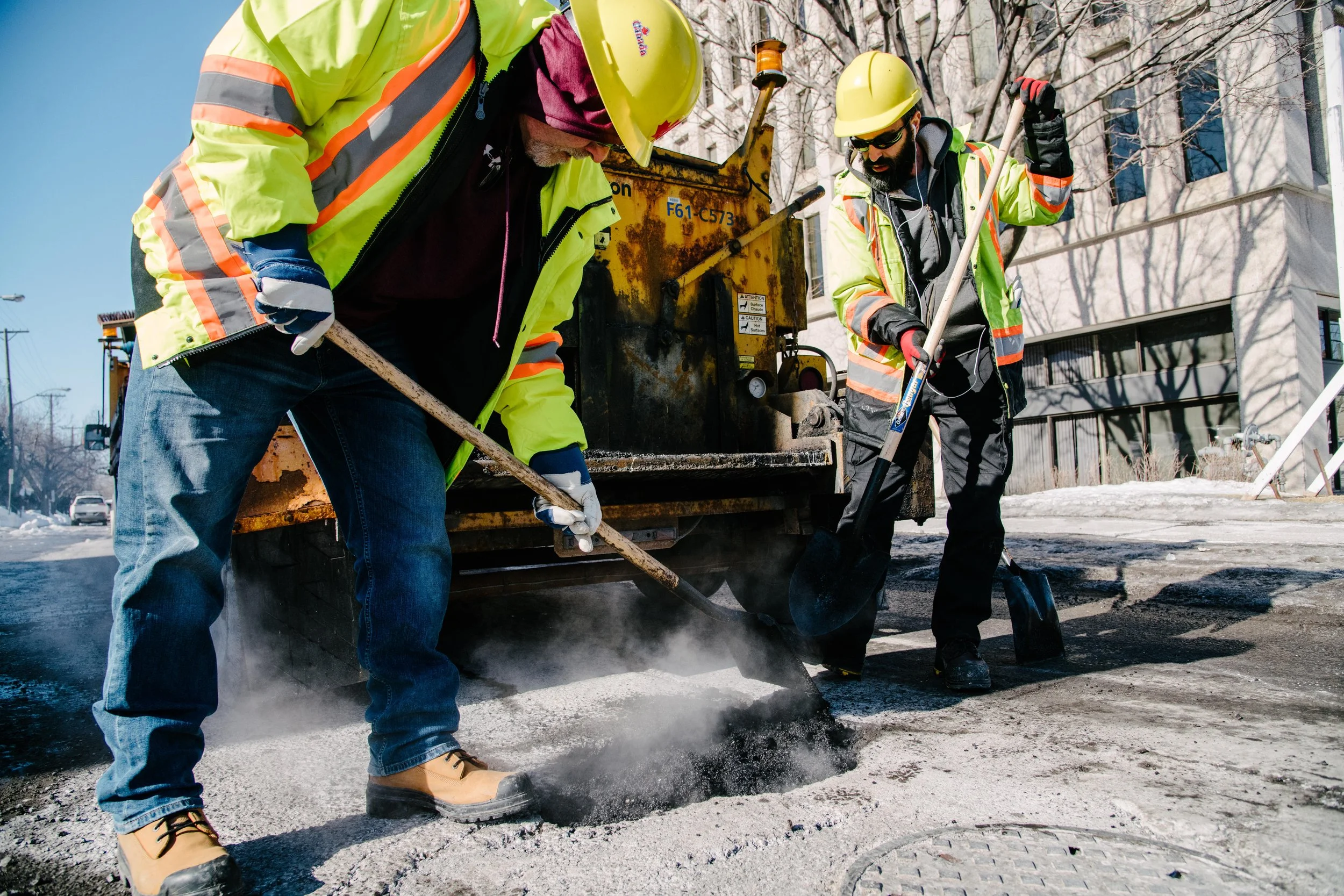 Asphalt Plants Open, Road Repairs Begin