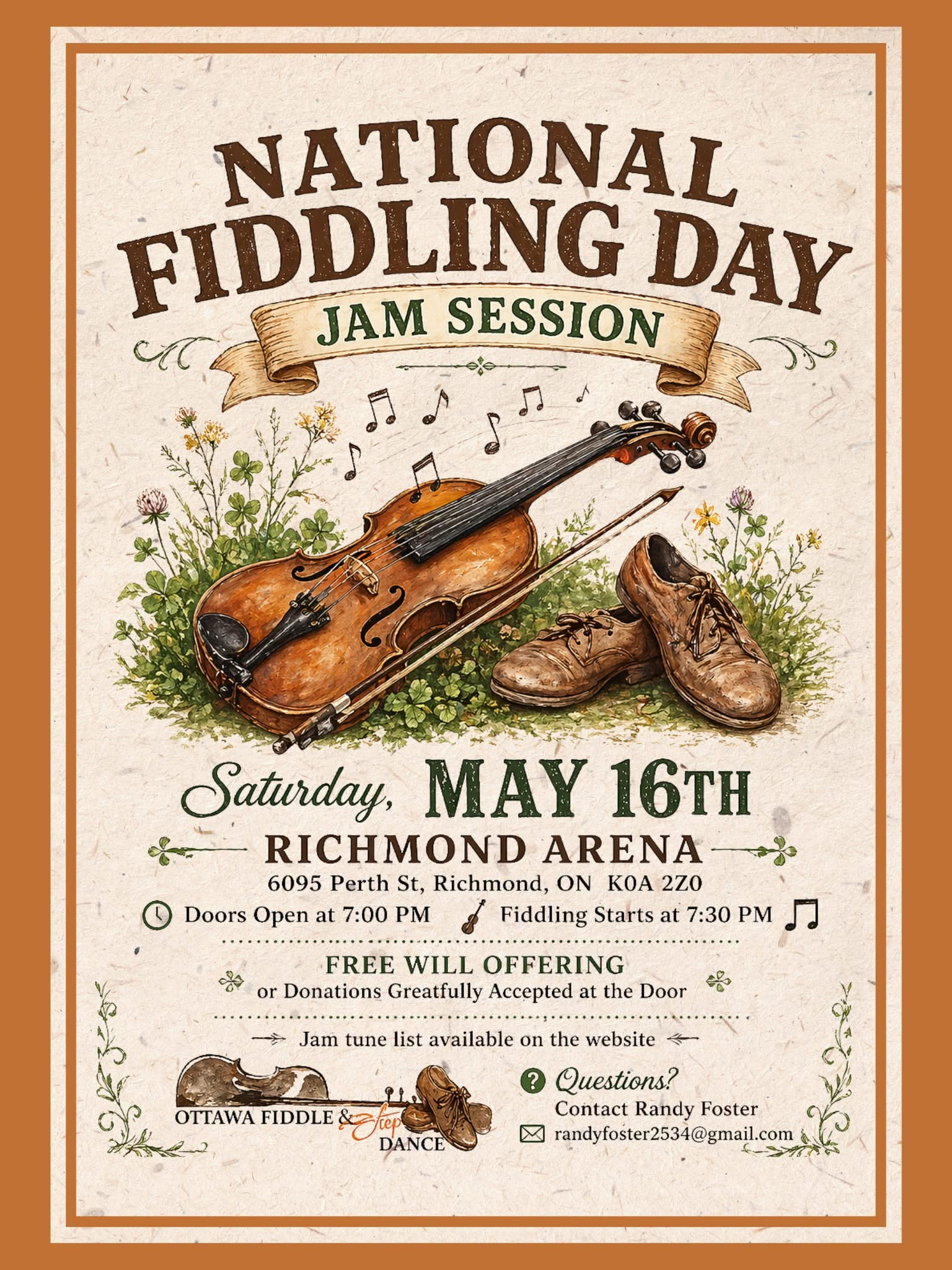 Celebrate National Fiddling Day