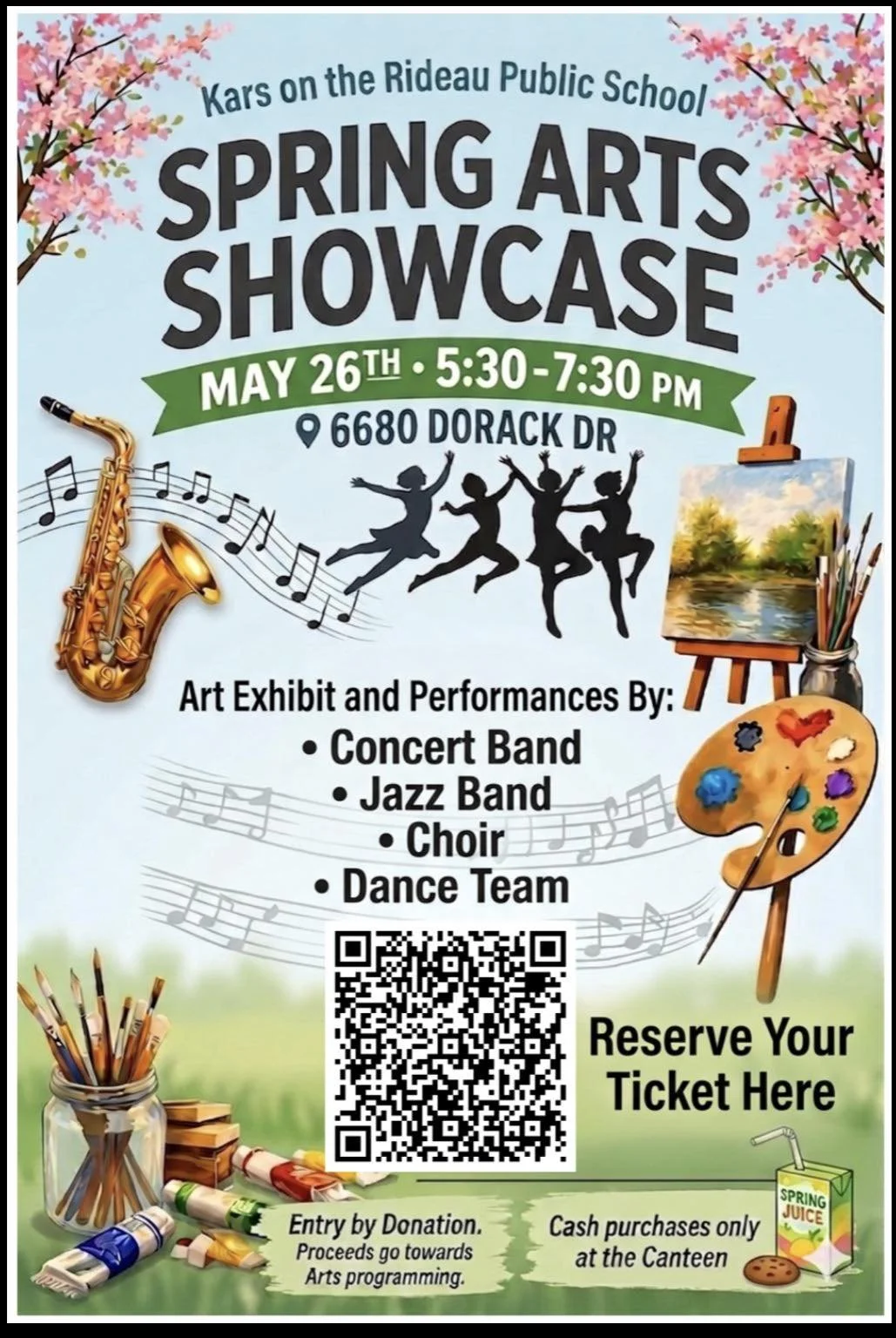Kars on the Rideau Public School Spring Arts Showcase