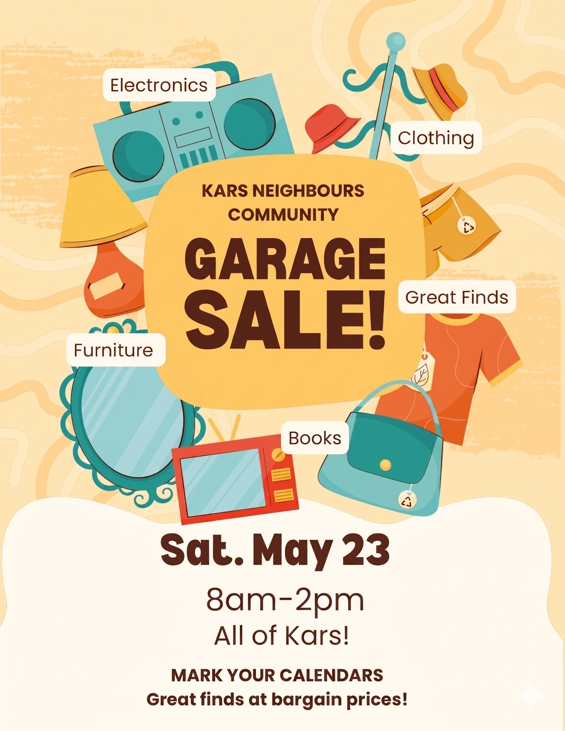 Kars Neighbours Community Garage Sale