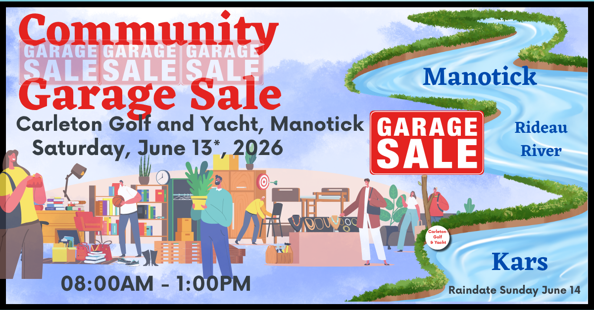 Carleton Golf and Yacht neighborhood Garage Sale 