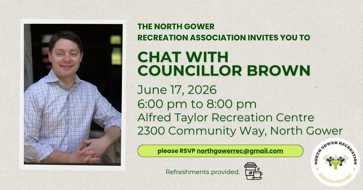 NGRA’s Chat with Councillor Brown 