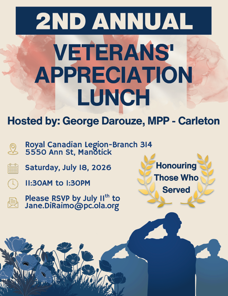 2nd Annual Veterans' Appreciation Lunch