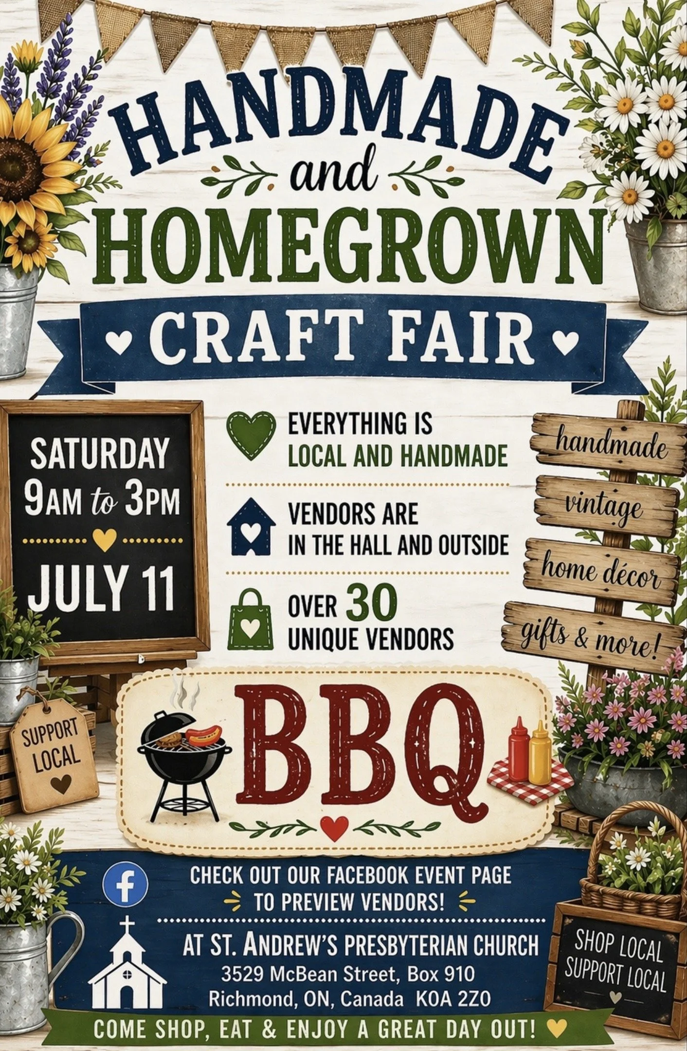 Handmade and Homegrown Craft Fair