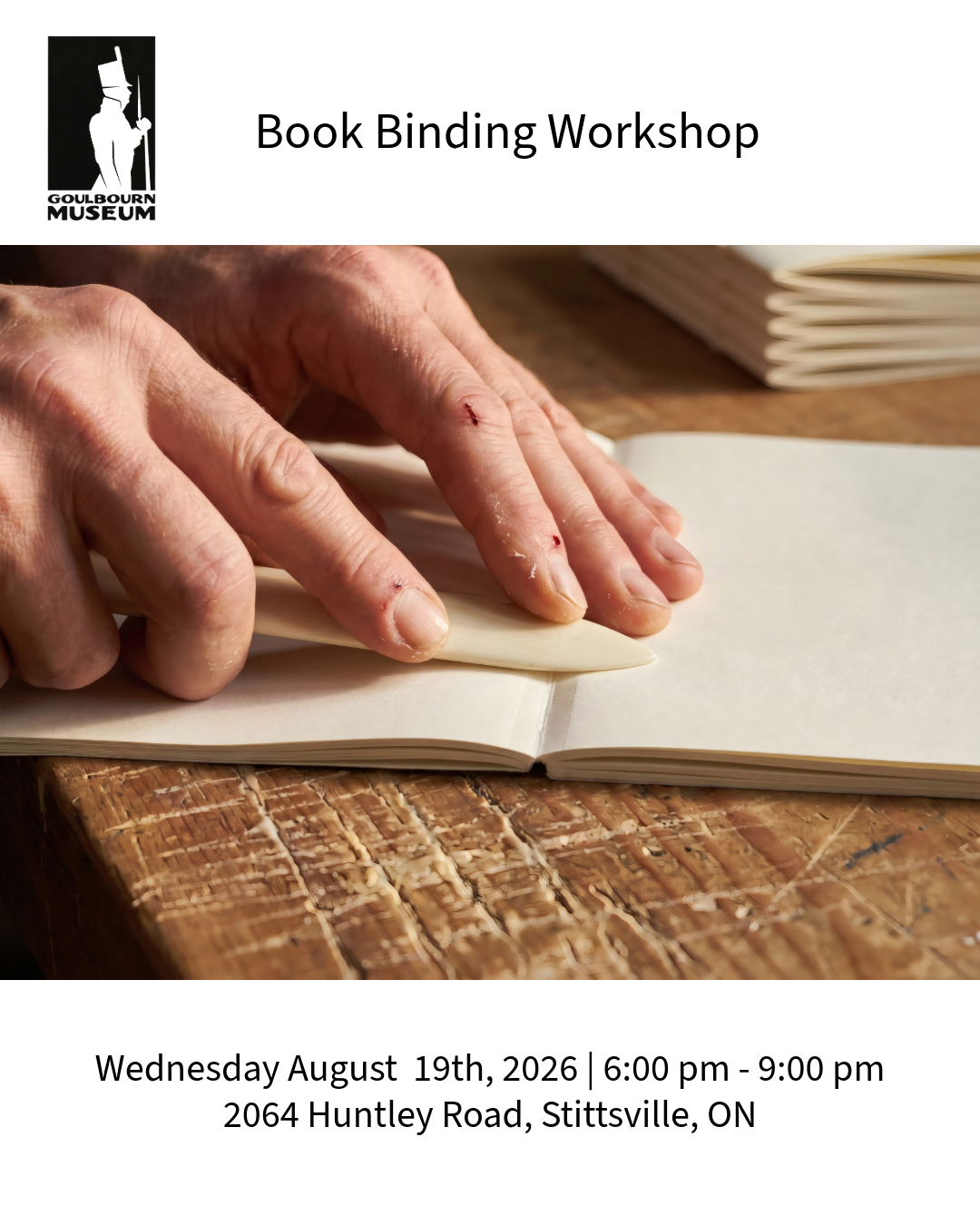 Book Binding Adult      Workshop