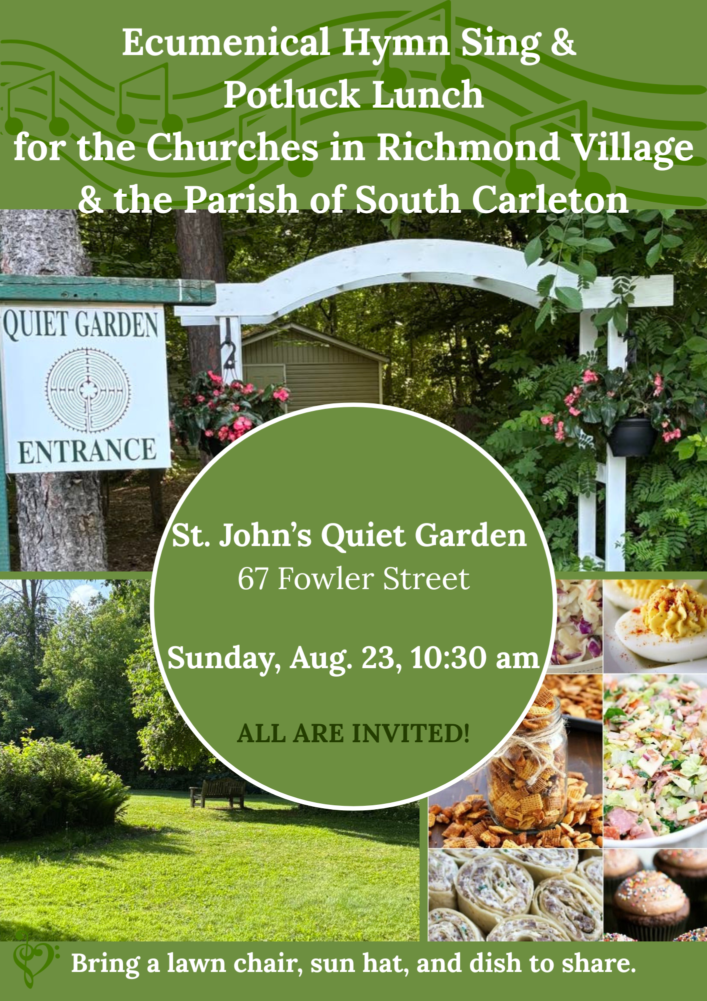 Ecumenical Hymn Sing &amp; Potluck Lunch