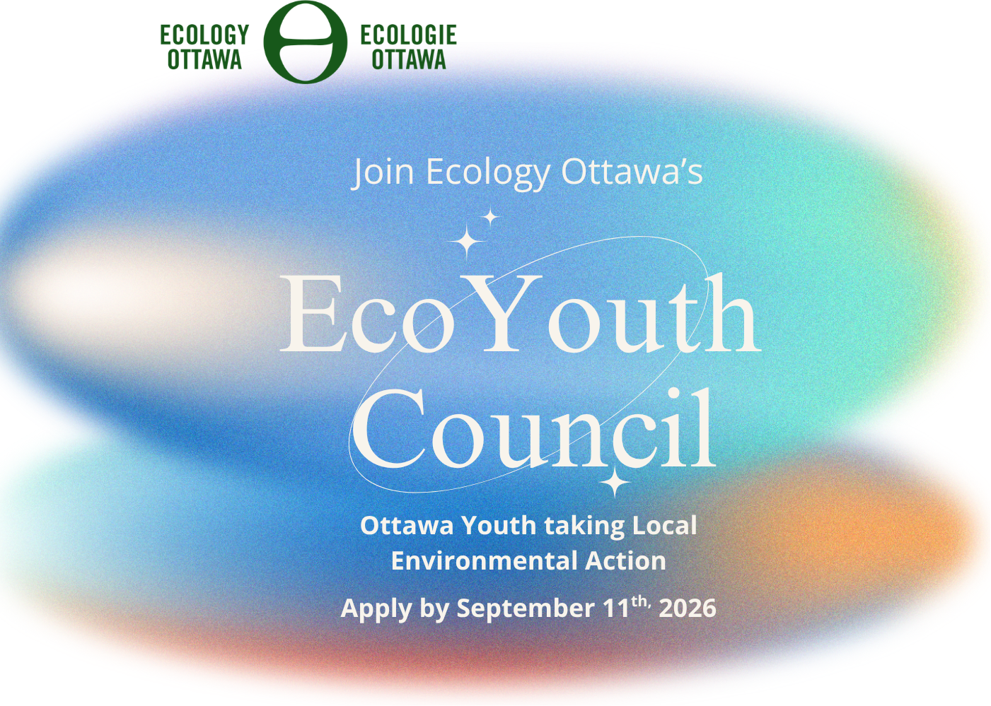 Ecology Ottawa is accepting applications for EcoYouth Council