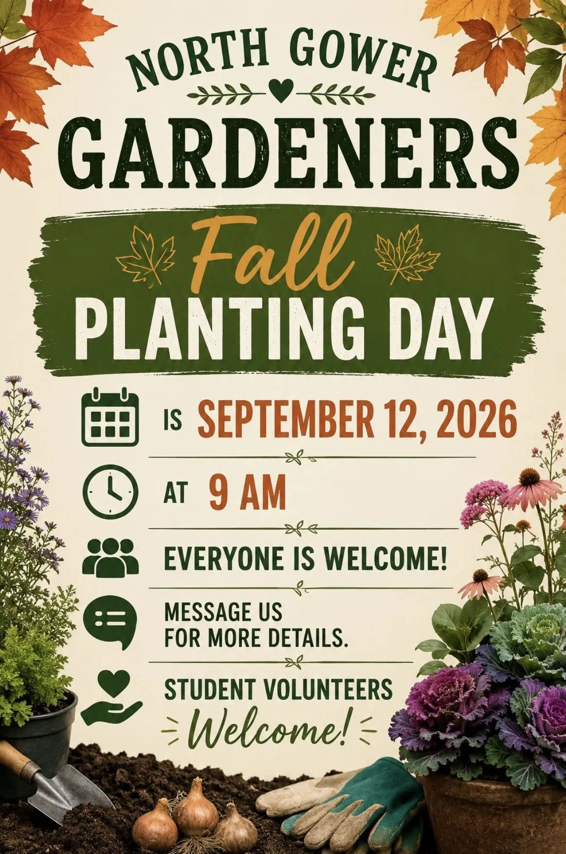 North Gower Gardeners Fall Planting Day 