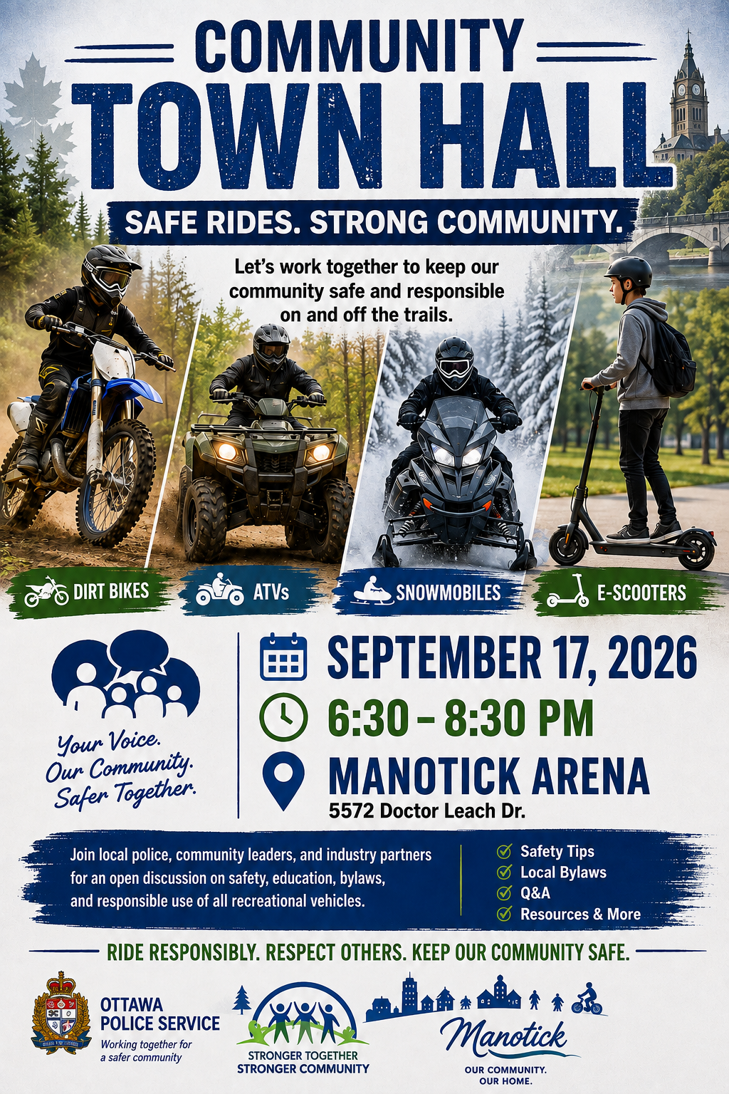 Recreation Vehicle Town Hall with Ottawa Police Services 