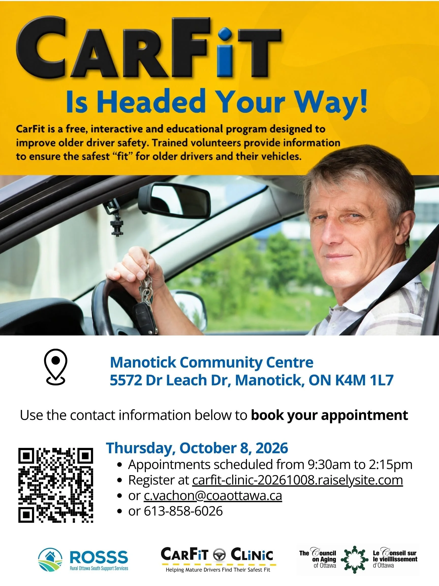 Car Fit Clinic in Manotick 