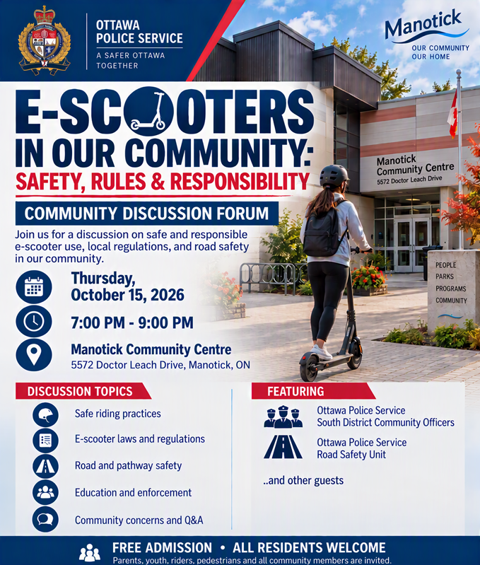 E-Scooters in Our Community - Community Discussion Forum 