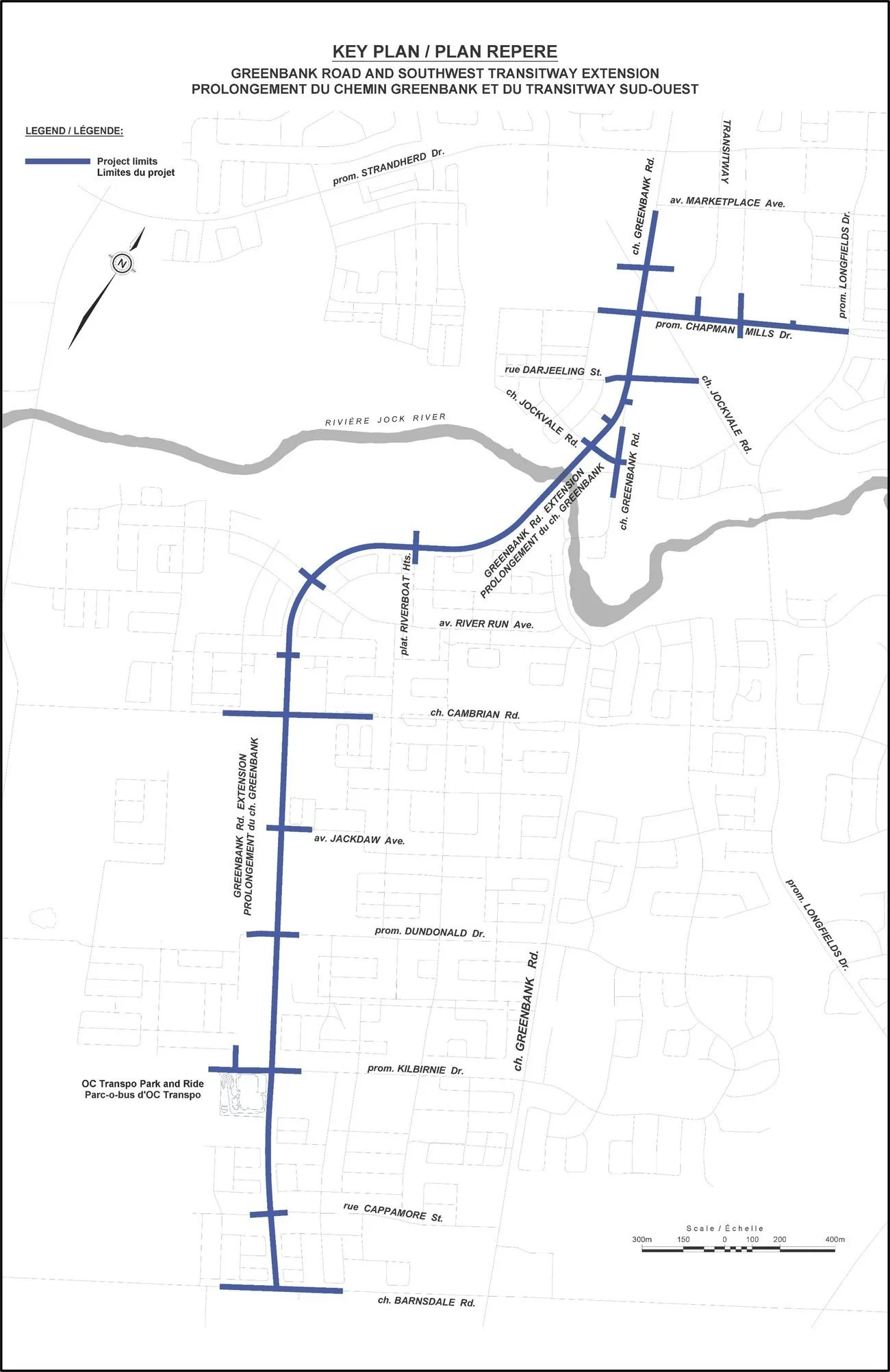Project update: Greenbank Road Realignment and Southwest Transitway Extension Contract No. CP000521