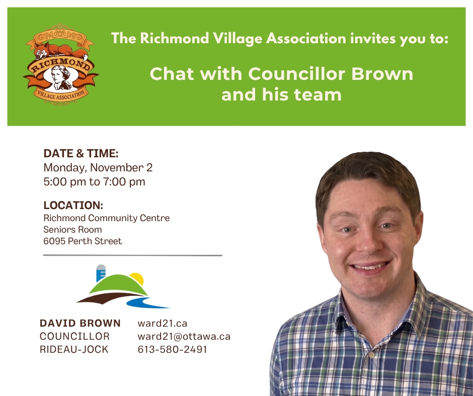 Chat with Councillor Brown 