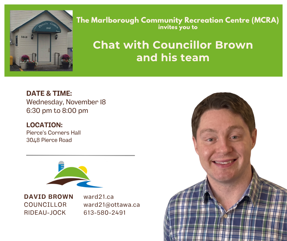Chat with Councillor David Brown