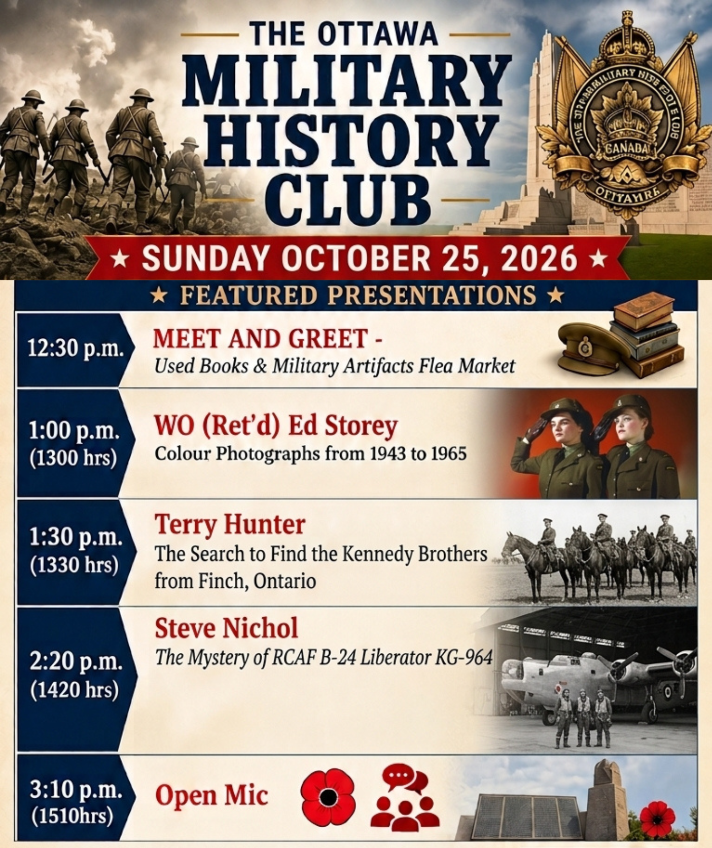 The Ottawa Military History Club 