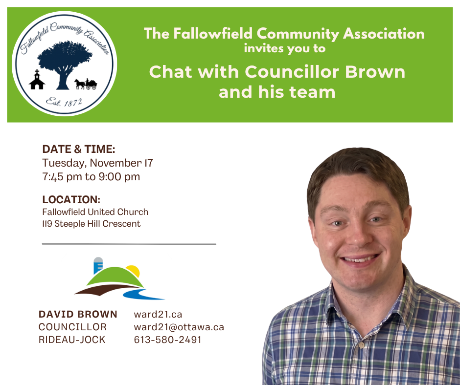 Chat with Councillor David Brown 