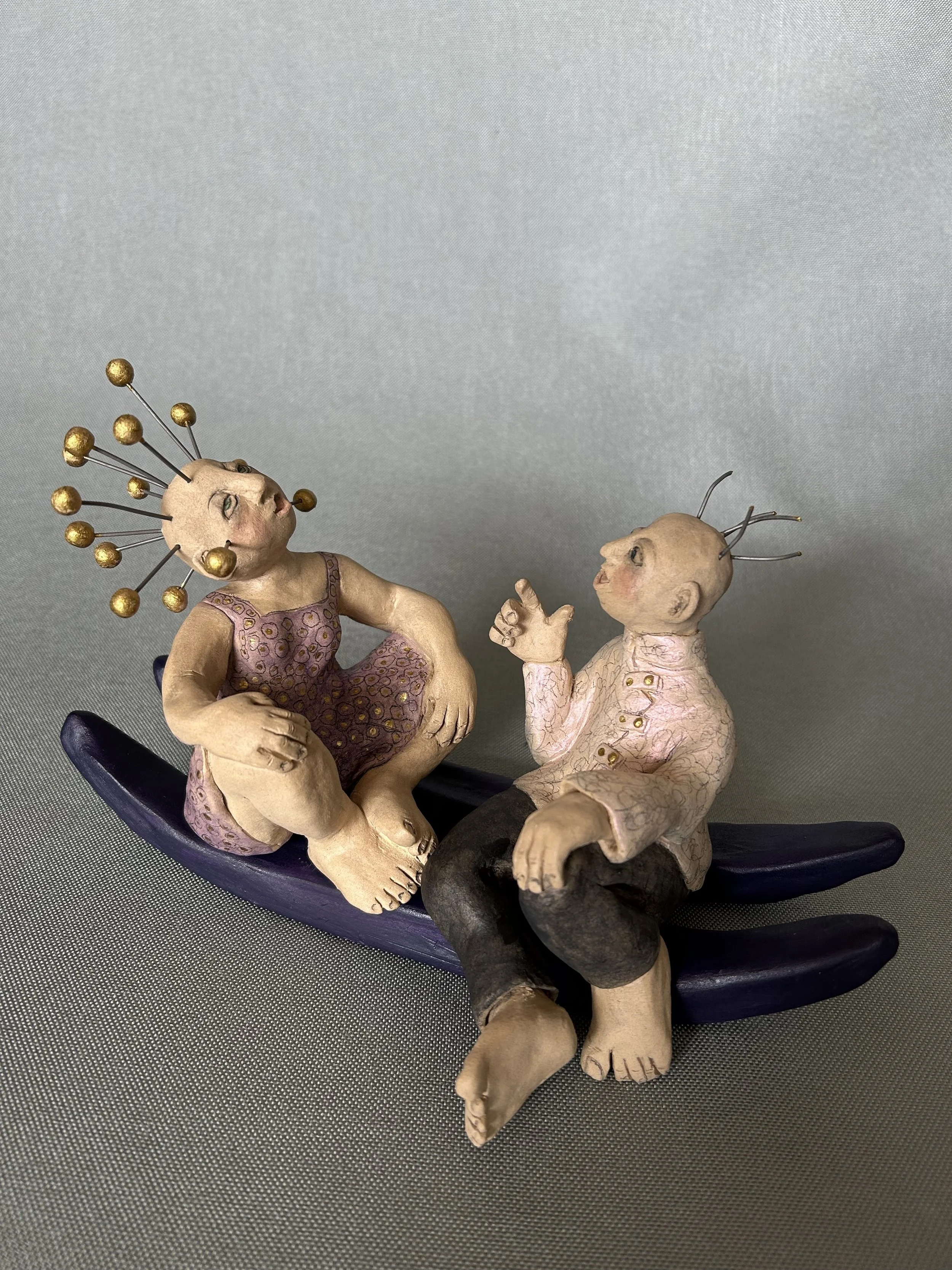 Susan Press, _The Conversation_, 25', ceramic, $1100.jpeg